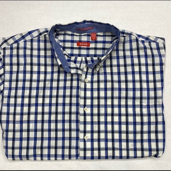 IZOD XL CASUAL BUTTON DOWN - Picture 1 of 9